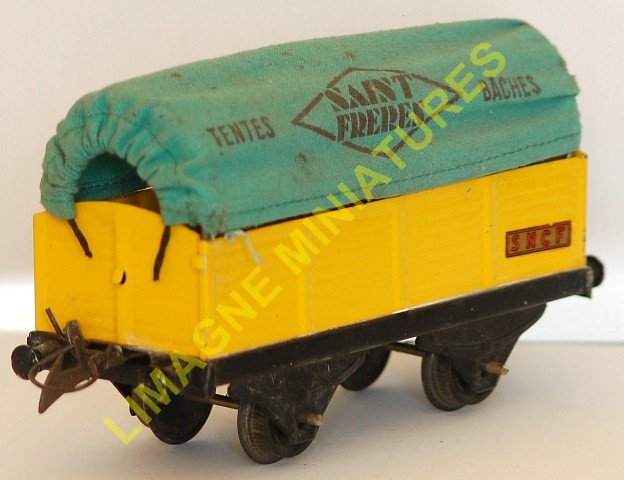 Hornby Wagon Tombereau Bâché Saint Frère – échelle Zéro 1:43